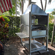 Tagwood BBQ Stainless Steel Wind Guard - BBQ62SS made of rust-resistant 304 stainless steel with wind protection and heat-resistant design