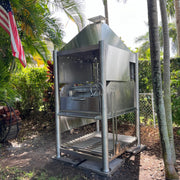 Tagwood BBQ Stainless Steel Wind Guard - BBQ62SS made of durable 304 stainless steel for wind protection and heat resistance.