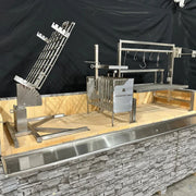 Tagwood BBQ front door for BBQ09SS Small with stainless steel construction, heat retention, and easy-install brackets.
