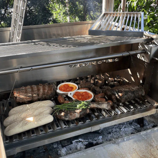 Tagwood BBQ V-Shape grill BBQ78SS with 304 stainless steel, V-shaped grate, grease collector, fits BBQ02SI/SS grills.