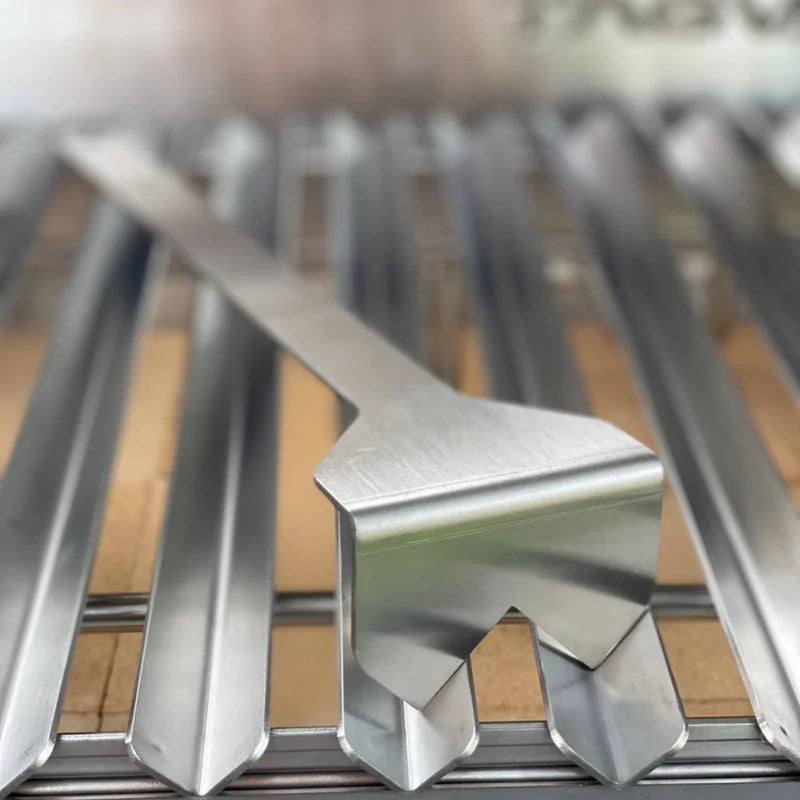 Tagwood BBQ V-Shape grill BBQ78SS made of stainless steel with grease collector, designed for BBQ02SI/SS models for better grilling.