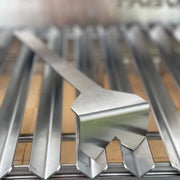 Tagwood BBQ V-Shape grill BBQ90SS with premium 304 stainless steel, V-shaped design, and front grease collector for easy cleaning.