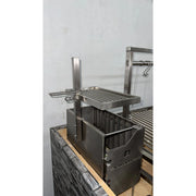 Tagwood BBQ Height Adjustable Secondary Grate for BBQ09SS stainless steel grill attachment with height control for precise cooking.