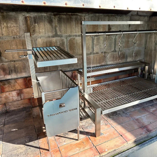 Tagwood BBQ Height Adjustable Secondary Grate BBQ96SS stainless steel, 9"x18", for BBQ09SS grill with versatile cooking and rust resistance