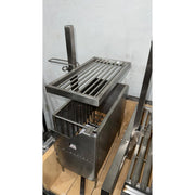 Tagwood BBQ Height Adjustable Secondary Grate BBQ96SS in stainless steel with adjustable height for precise cooking on BBQ09SS grill.