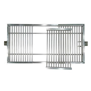 Tagwood BBQ Round Warming Roof Grill BBQ99SS in stainless steel, 37" wide, designed for BBQ23SS and BBQ25SS grills.