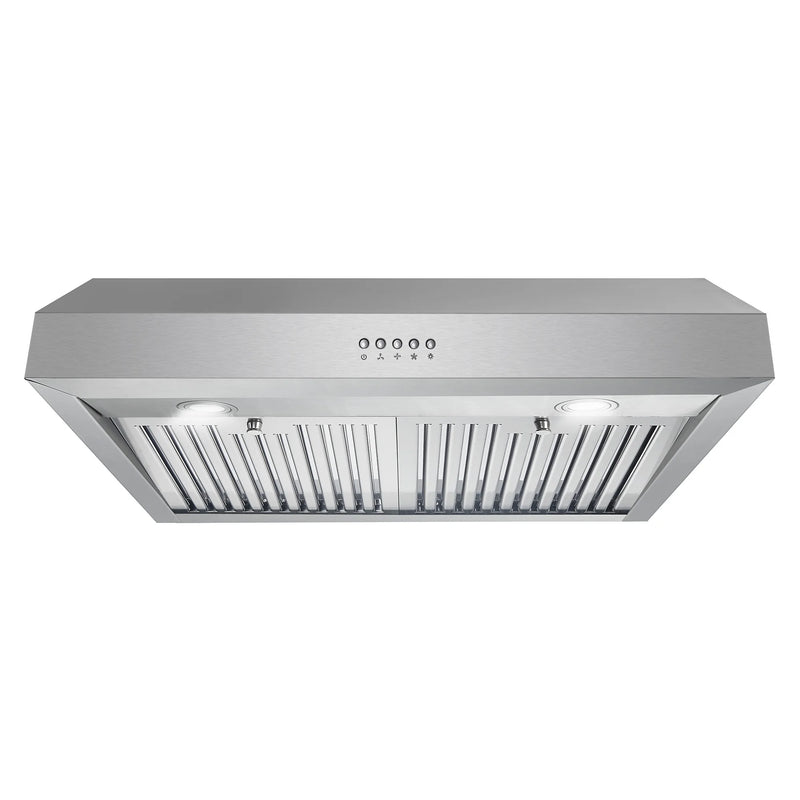 Cosmo 48" Haven Collection Under Cabinet Range Hood in Stainless Steel, 500 CFM, LED Lights, COS-QB48
