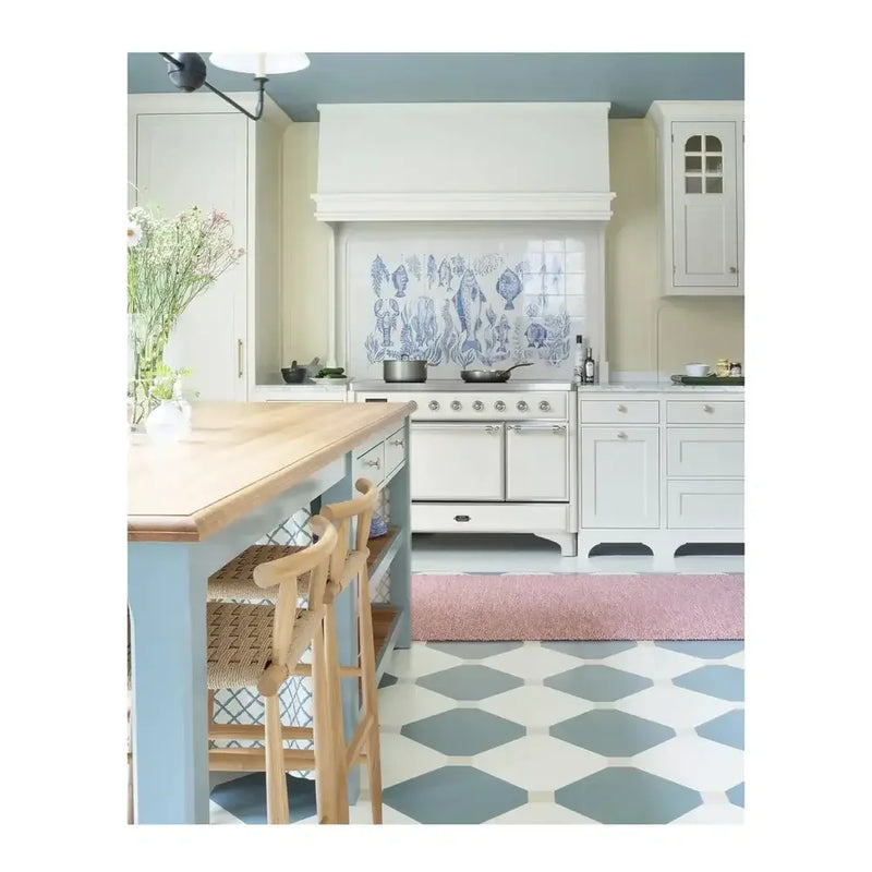 ILVE Majestic II 48" Dual Fuel Freestanding Range in White with Chrome Trim, UM12FDQNS3WHCLP