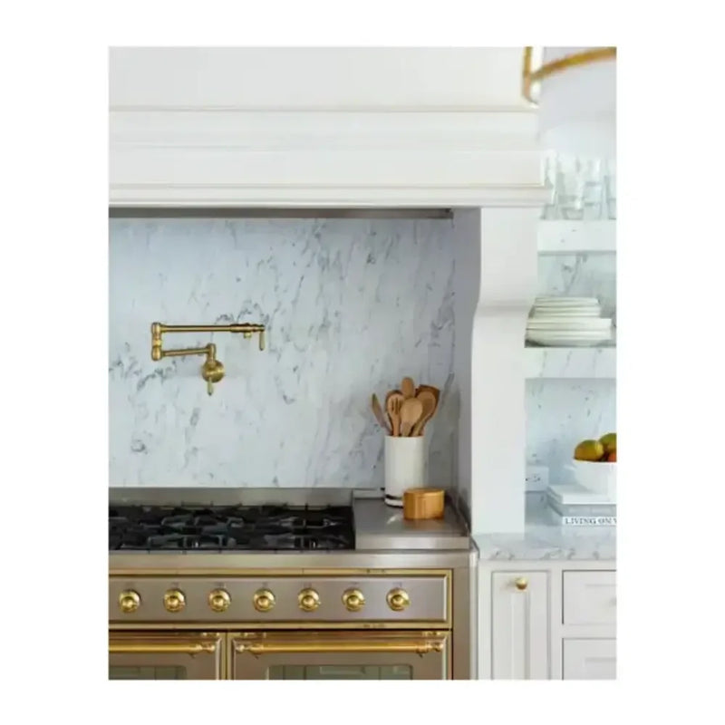 ILVE Majestic II 60" Dual Fuel Freestanding Range in Stainless Steel with Brass Trim, UM15FDNS3SSGLP