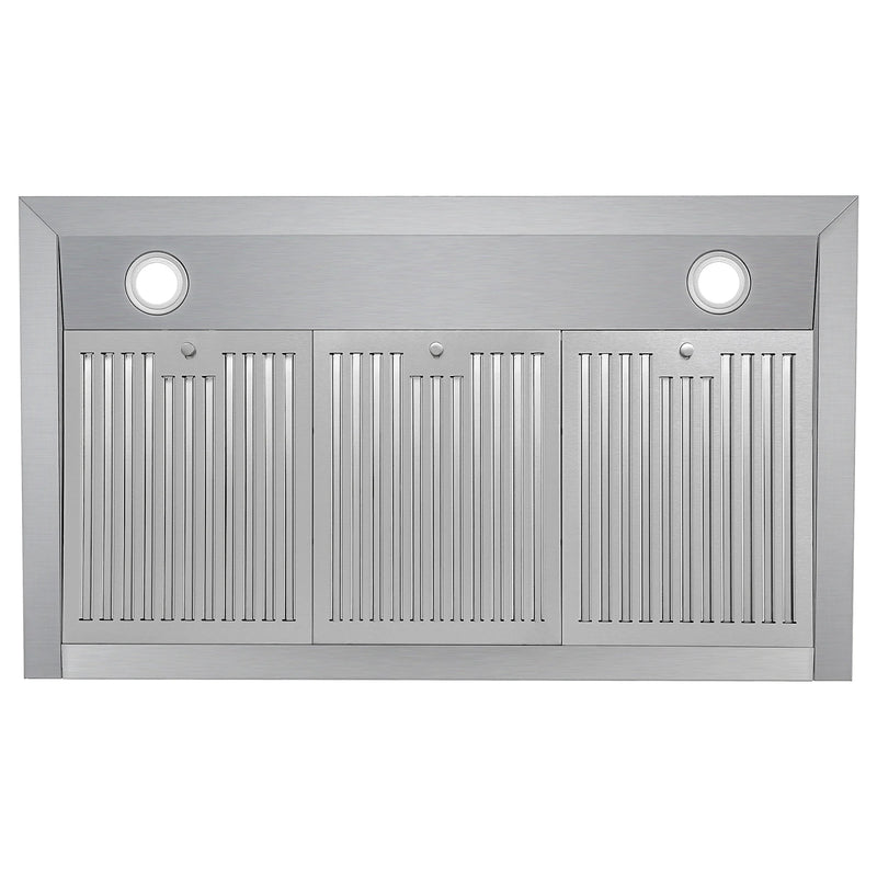 Cosmo 36" Haven Collection Under Cabinet Range Hood in Stainless Steel, 380 CFM, Touch Controls, UMC36