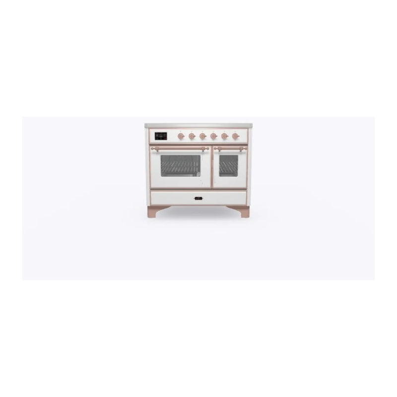 ILVE Majestic II 40" Induction Freestanding Range in RAL Color with Copper Trim, UMDI10NS3RAP