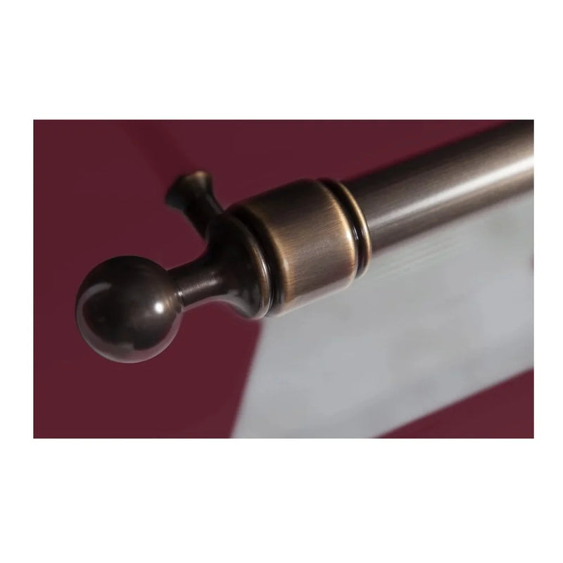 ILVE Majestic II 36" Induction Freestanding Range in Burgundy with Burnished Trim, UMI09NS3BUB