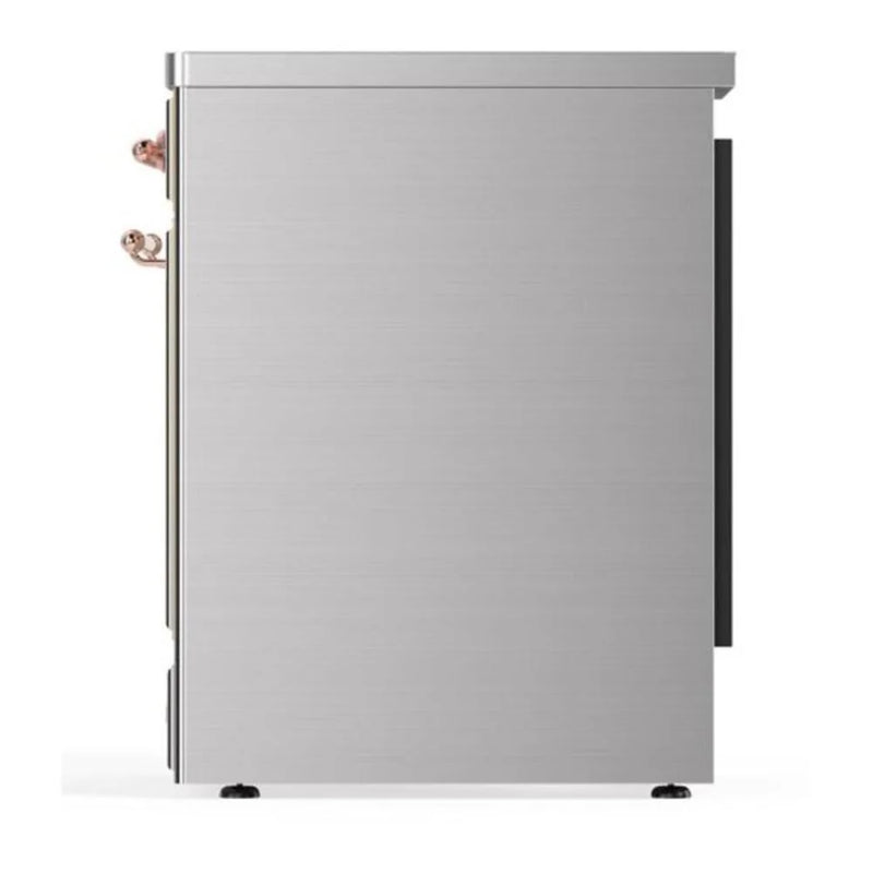 ILVE Majestic II 30" Induction Freestanding Range in Stainless Steel with Copper Trim, UMI30QNE3SSP