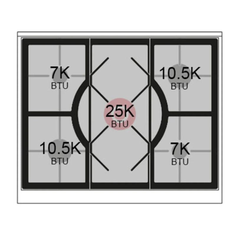 ILVE Professional Plus II 30" Dual Fuel Freestanding Range in Glossy Black with Stainless Steel Trim, UP30QMPBKLP