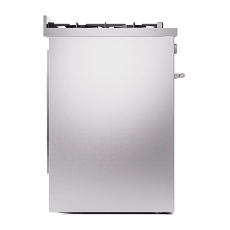 ILVE Professional Plus II 30" Dual Fuel Freestanding Range in Stainless Steel with Stainless Steel Trim, UP30QMPSSLP