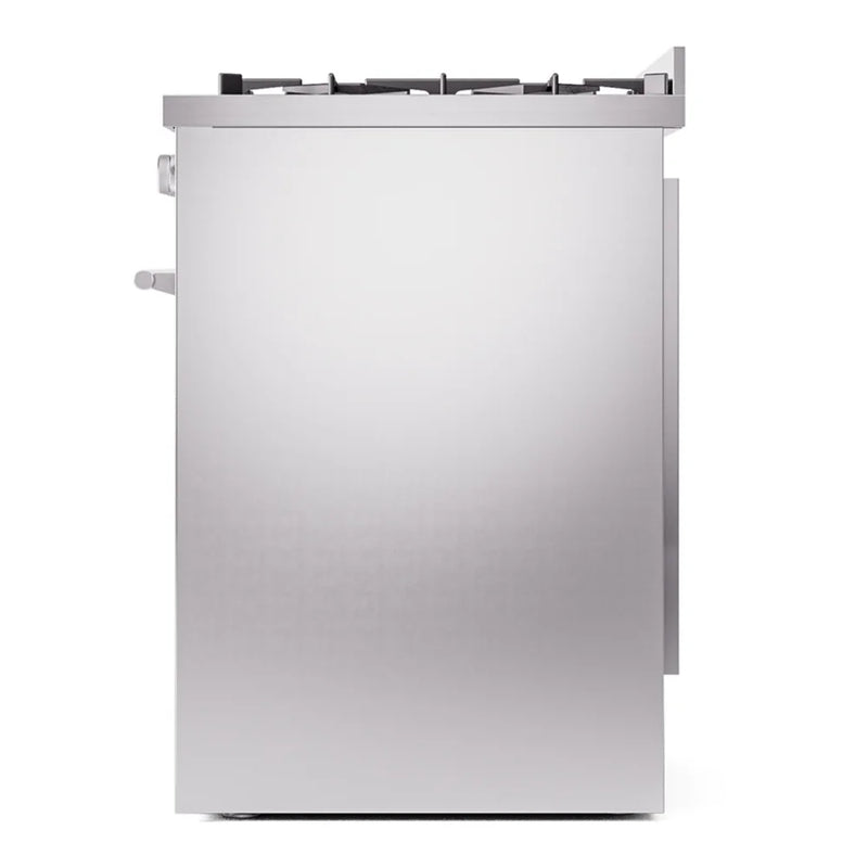 ILVE Professional Plus II 30" Dual Fuel Freestanding Range in Stainless Steel with Stainless Steel Trim, UP30WMPSSLP