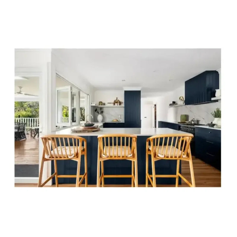 ILVE Nostalgie II 36" Dual Fuel Freestanding Range in Midnight Blue with Chrome Trim, UP36FNMPMBC