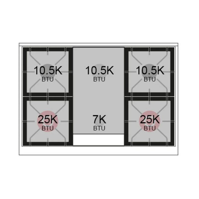 ILVE Professional Plus II 36" Dual Fuel Freestanding Range in RAL Color with Stainless Steel Trim, UP36FQMPRA