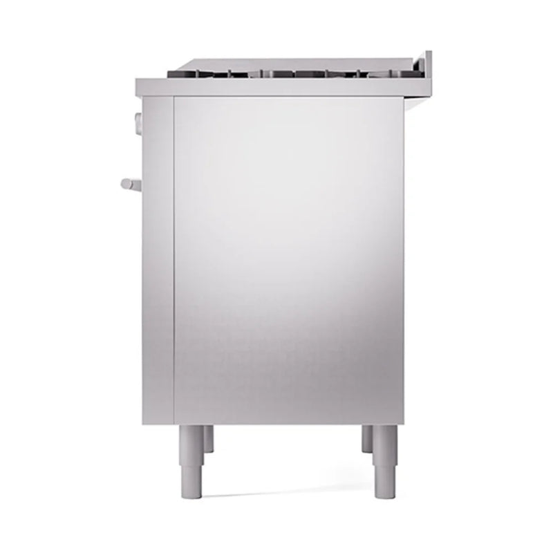 ILVE Professional Plus II 36" Dual Fuel Freestanding Range in Stainless Steel with Stainless Steel Trim, UP36FQMPSS