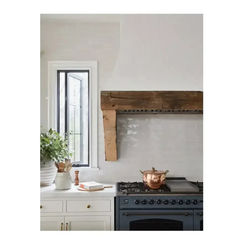 ILVE Nostalgie II 48" Dual Fuel Freestanding Range in Blue Grey with Burnished Trim, UP48FNMPBGB