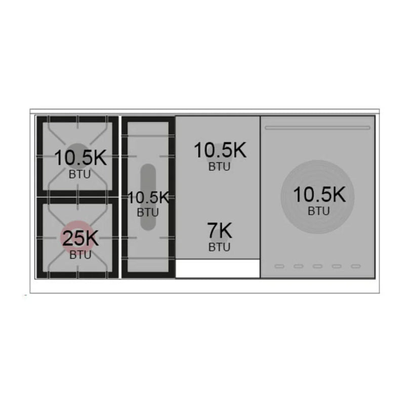 ILVE Nostalgie II 48" Dual Fuel Freestanding Range in Graphite Matte with Burnished Trim, UP48FSQNMPMGB