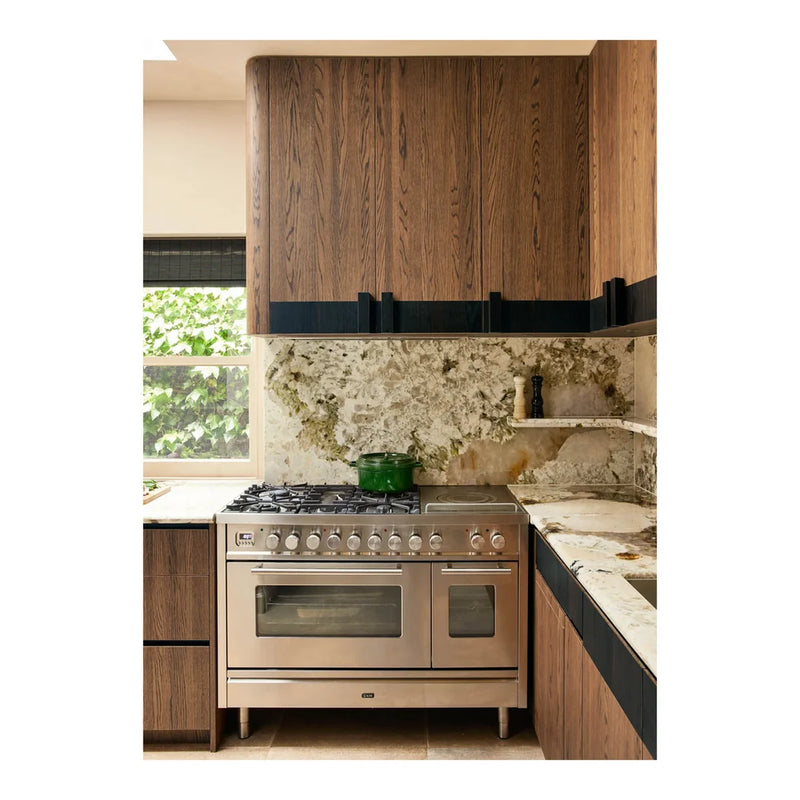ILVE Professional Plus II 48" Dual Fuel Freestanding Range in Stainless Steel with Stainless Steel Trim, UP48FSWMPSSLP