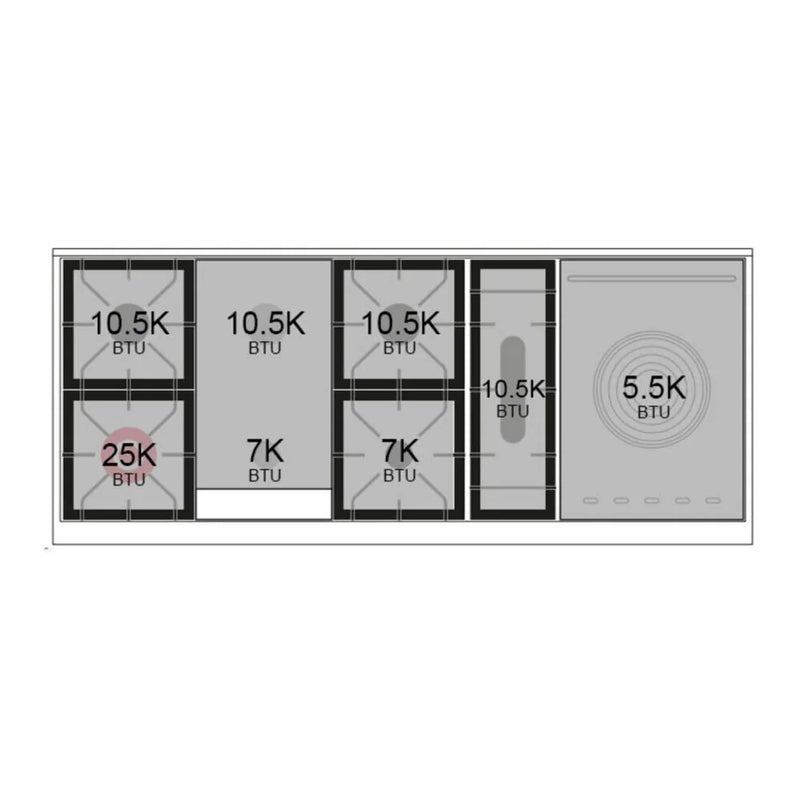 ILVE Nostalgie II 60" Dual Fuel Freestanding Range in RAL Color with Chrome Trim, UP60FSNMPRACLP