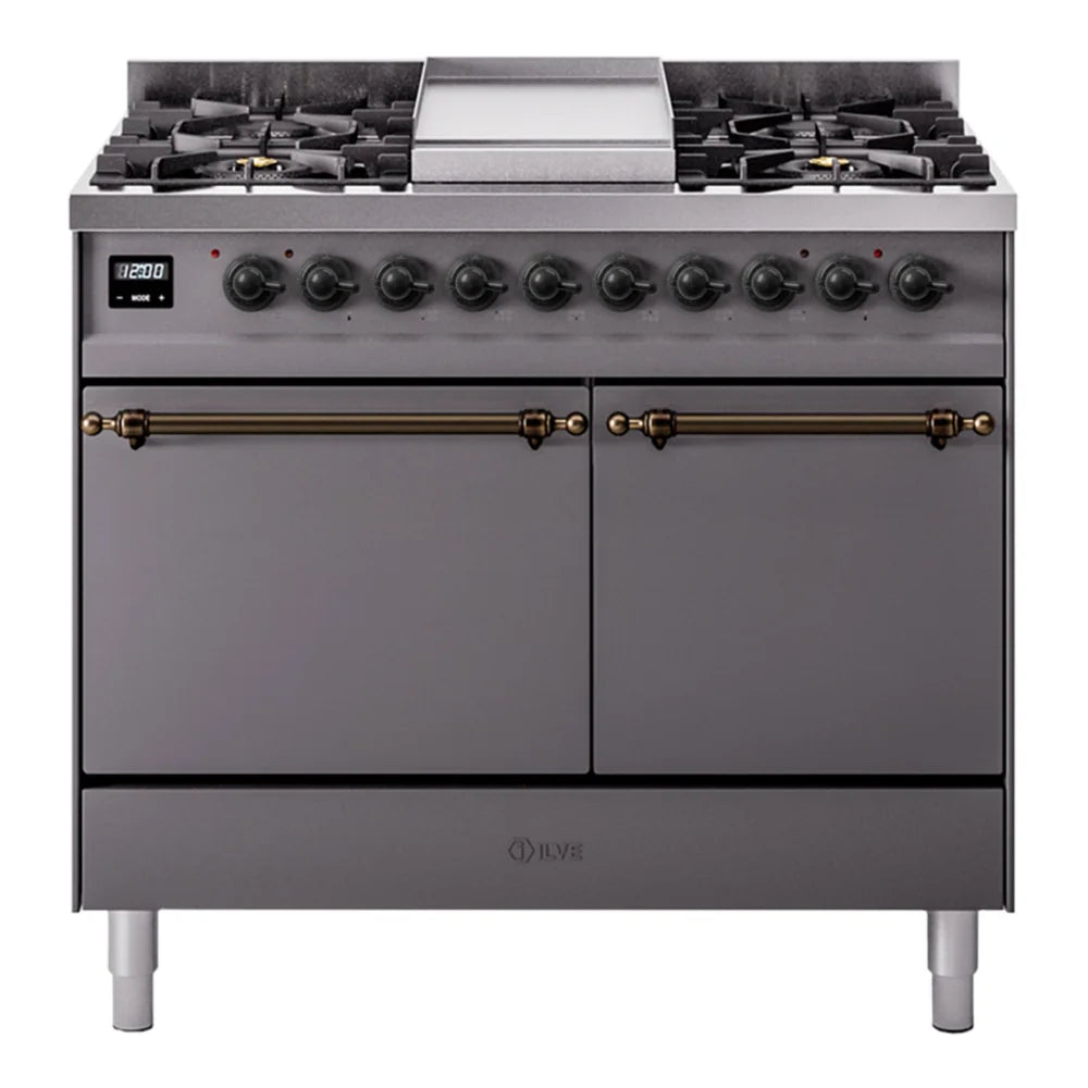 ILVE 40 Inch Range Nostalgie Dual Fuel — American Fire Grill