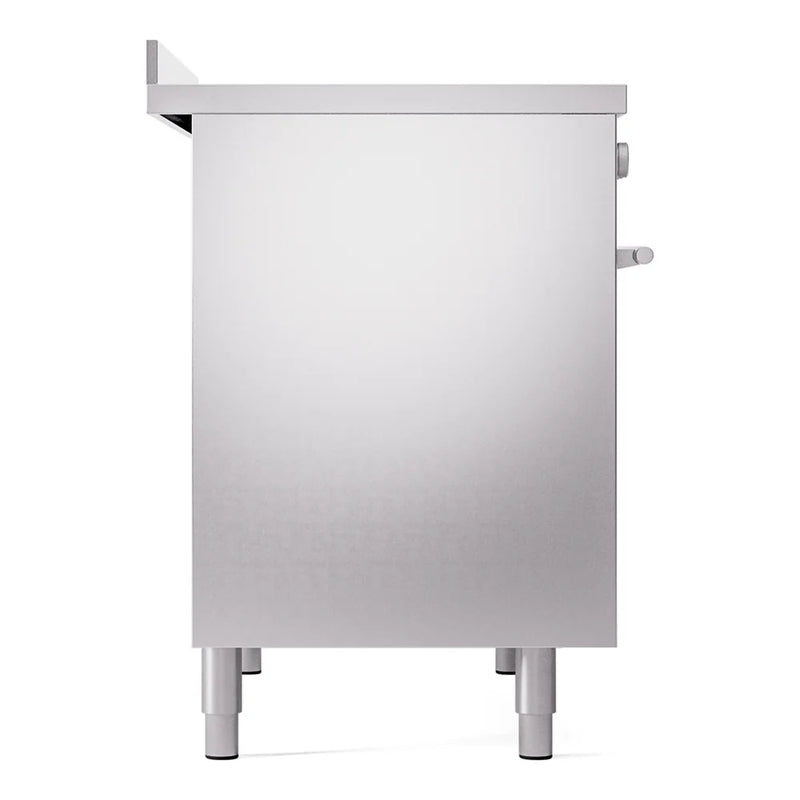 ILVE Professional Plus II 40" Induction Freestanding Range in Stainless Steel with Stainless Steel Trim, UPDI406WMPSS