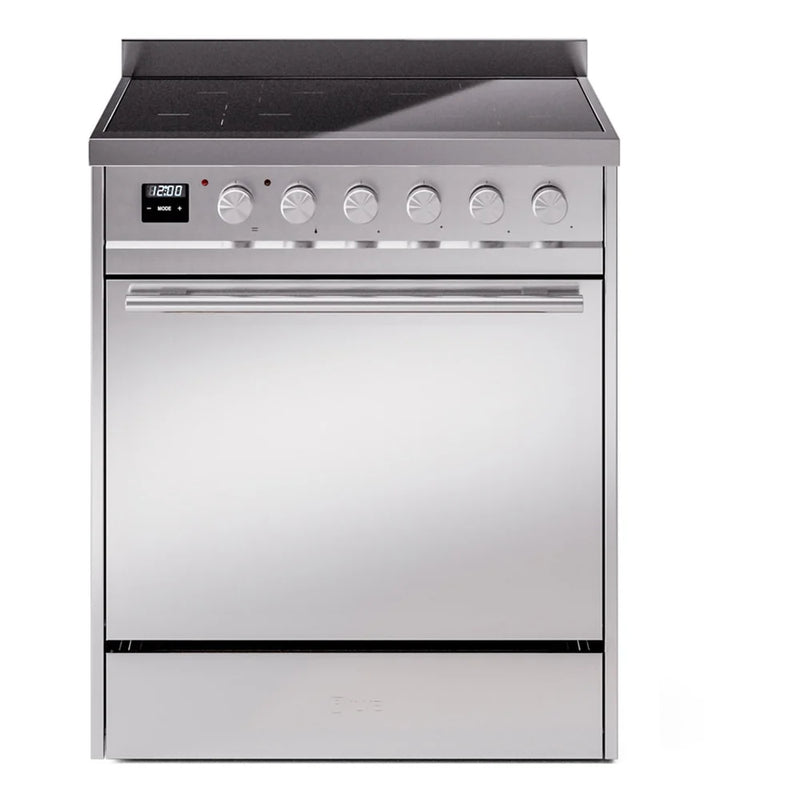 ILVE Professional Plus II 30" Induction Freestanding Range in Stainless Steel with Stainless Steel Trim, UPI304QMPSS