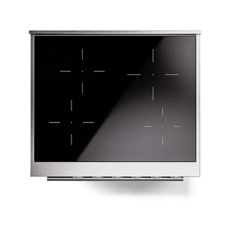 ILVE Professional Plus II 30" Induction Freestanding Range in Stainless Steel with Stainless Steel Trim, UPI304QMPSS