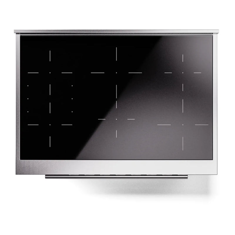 ILVE Professional Plus II 36" Induction Freestanding Range in Stainless Steel with Stainless Steel Trim, UPI366WMPSS