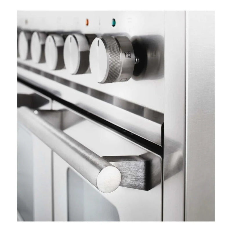 ILVE Professional Plus II 48" Induction Freestanding Range in Stainless Steel with Stainless Steel Trim, UPI486WMPSS
