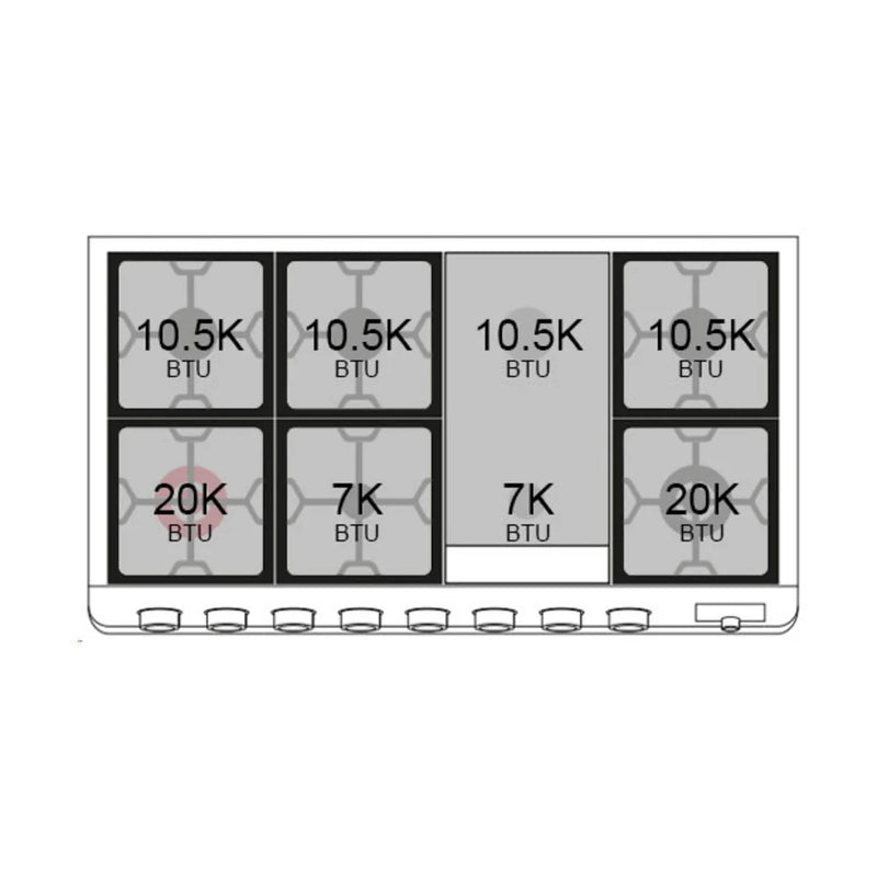 ILVE Panoramagic 48" Dual Fuel Freestanding Range in Stainless Steel with Satin Trim, UPM12FDS3SS
