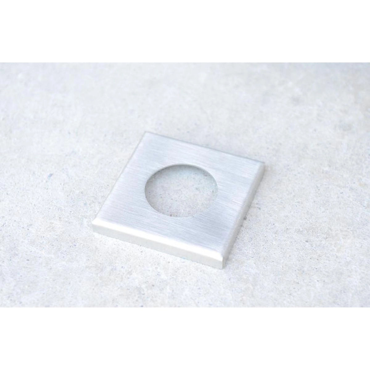 Outdoor Kitchen Stainless Steel Tile Umbrella Sleeve Trim Kit DIY - Thumbnail 4