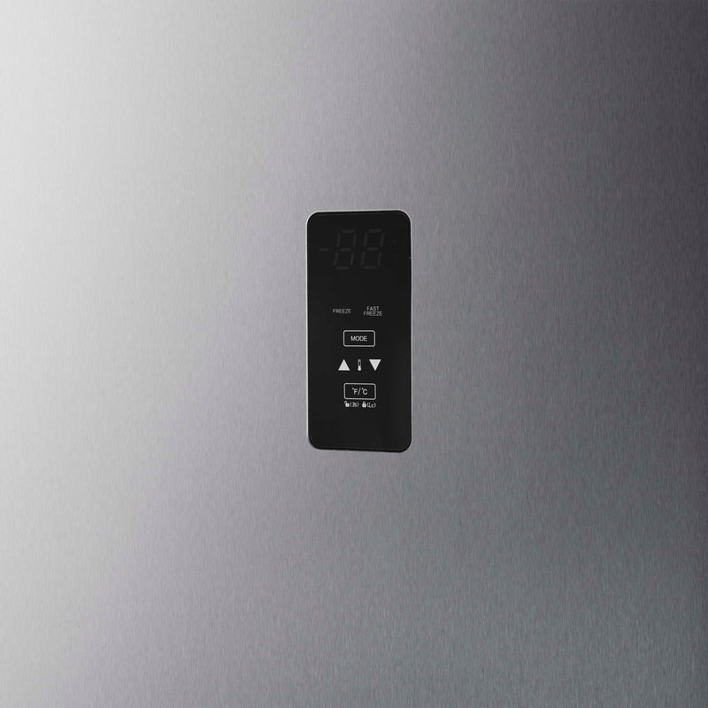 Forno Fortezza 32" Freestanding Freezer in Stainless Steel with Trim Grill Automatic Ice Maker, Left-Swing, FFFFD1738-32LSG