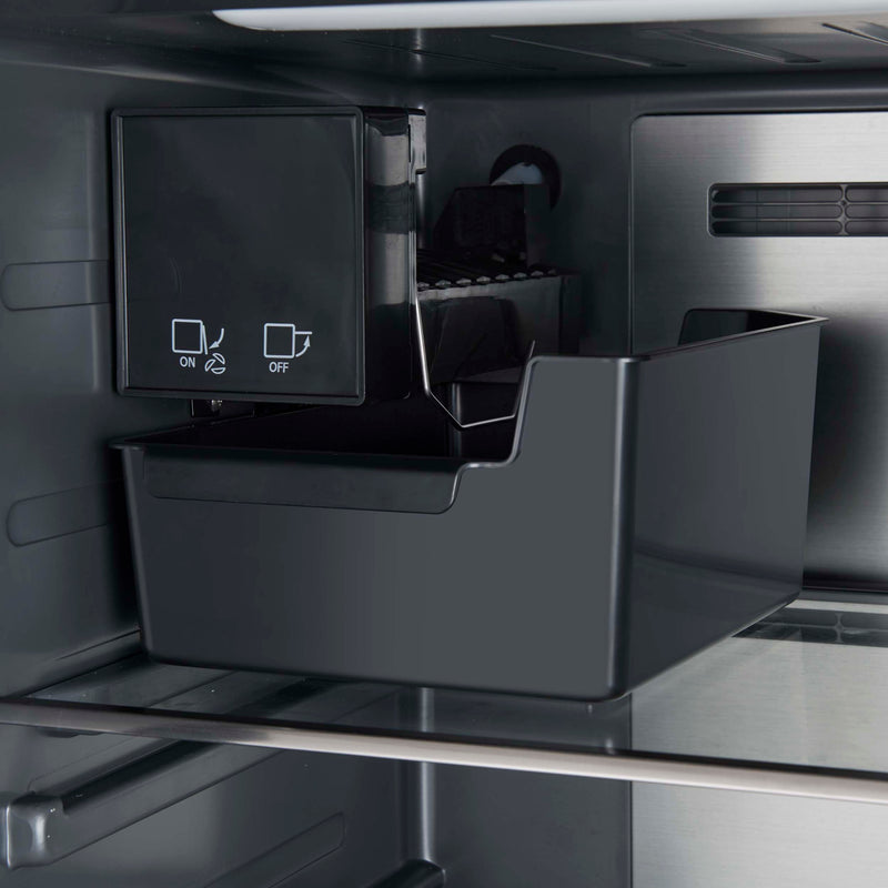 Forno Fortezza 32" Freestanding Freezer in Stainless Steel with Trim Grill Automatic Ice Maker, Left-Swing, FFFFD1738-32LSG