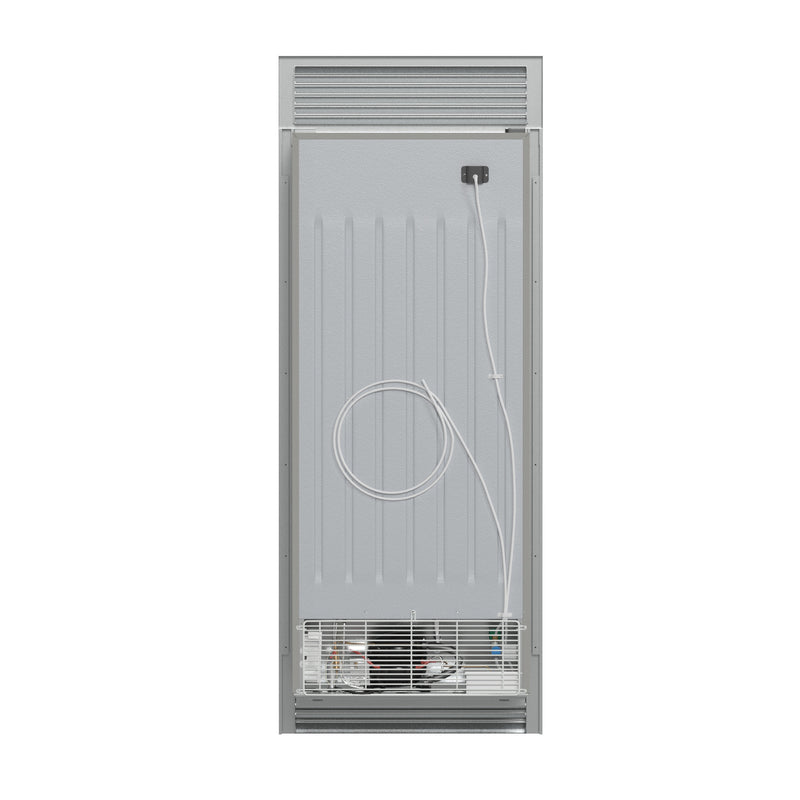 Forno Fortezza 32" Freestanding Freezer in Stainless Steel with Trim Grill Automatic Ice Maker, Left-Swing, FFFFD1738-32LSG