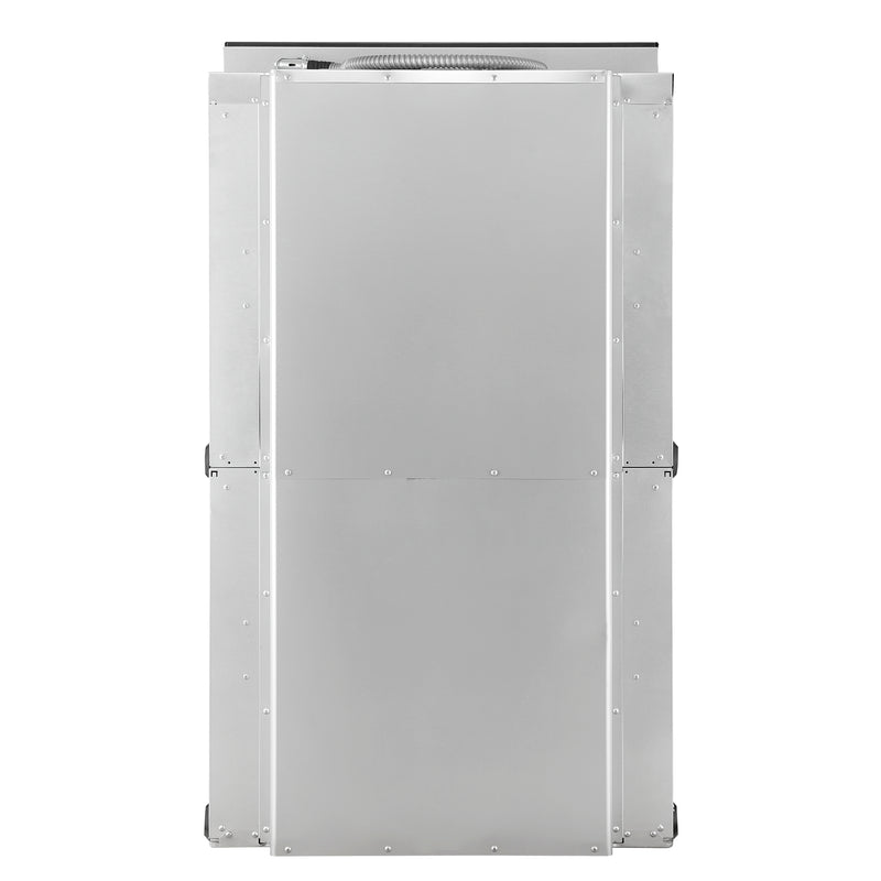 Forno Vomero 30" Double Wall Oven Electric in Black, 10 cu. ft. Total Capacity, True Convection, 6 Cooking Modes, FBOEL1324-30BLK