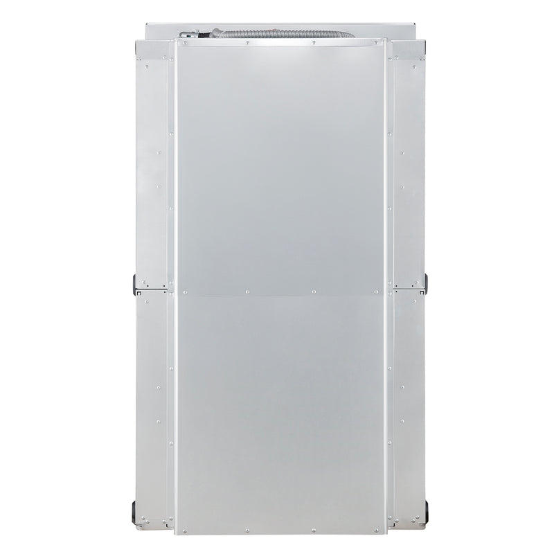 Forno Vomero 30-Inch Double Wall Oven, White, 10 cu.ft Total Capacity, 7100W Convection, Mechanical Controls, Manuel Steam Clean