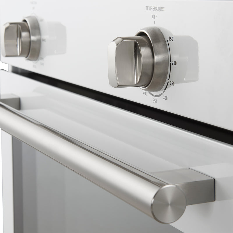 Forno Vomero 30" Built-In Electric Wall Oven in White, 5 cu.ft. Capacity, 6 Cooking Modes, Convection Fan, FBOEL1370-30WHT