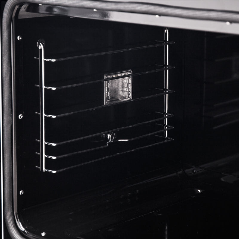 Forno 60" Freestanding French Door Dual Fuel Range in White, Double Oven, Air Fry, True Convection, FBOEL1340-30WHT