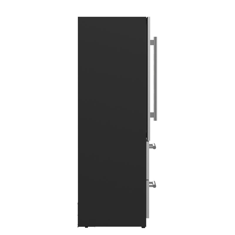 Forno Celano 30" Dual Zone Wine Cooler and Beverage Cooler in Stainless Steel, 21.3 cu.ft Capacity, 150 Bottle Storage, UV-Resistant Glass, FWCDR6697-30S