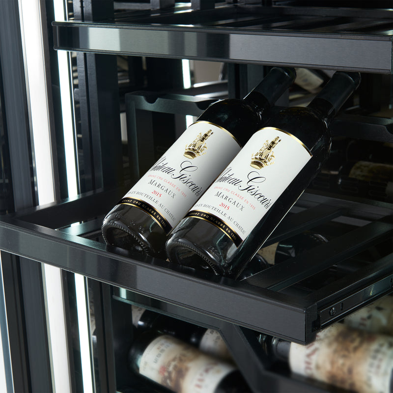 Forno Abruzzo 48" Dual Zone Wine Cellar, 102 Bottle Capacity, UV-Resistant Glass, FWCDR6610-48S