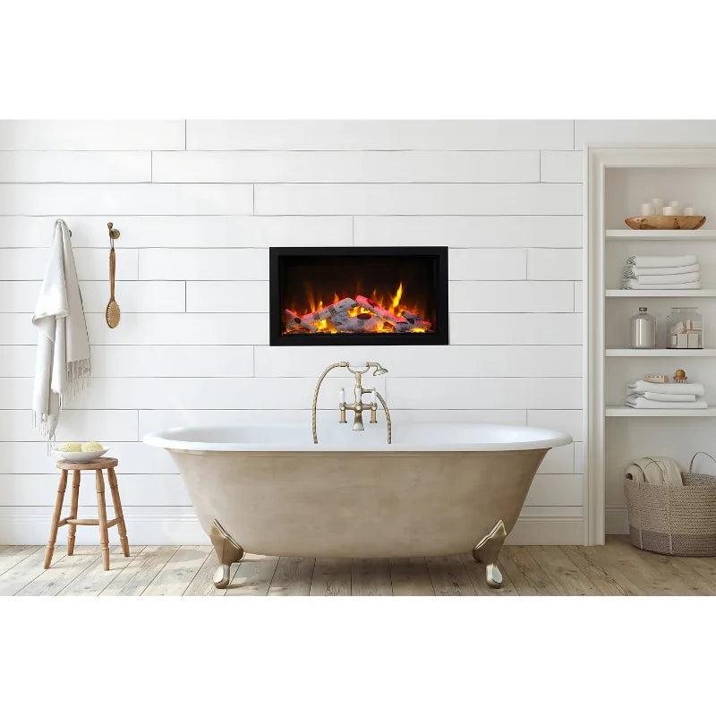 Amantii Panorama 72" Built-in Tall & Deep Indoor/Outdoor Linear Electric Fireplace