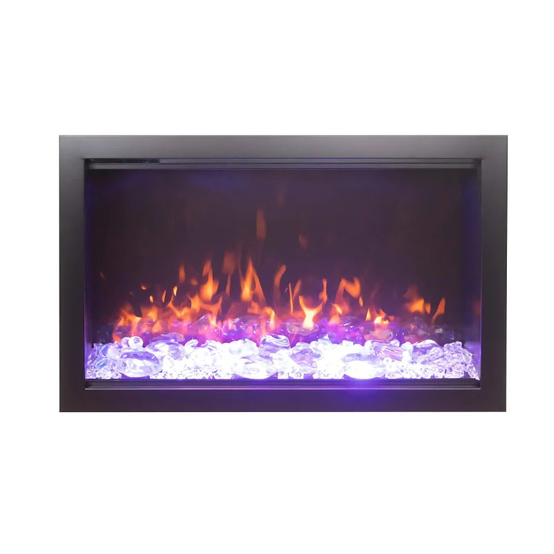 Amantii Traditional Lumina 48" Built-In Indoor/Outdoor Smart Electric Firebox Insert