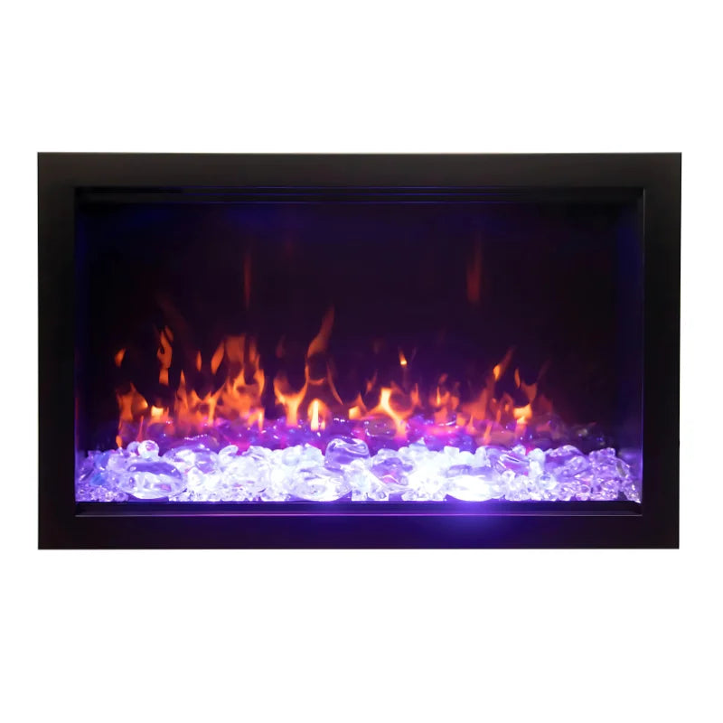Amantii Traditional Lumina 44" Built-In Indoor/Outdoor Smart Electric Firebox Insert