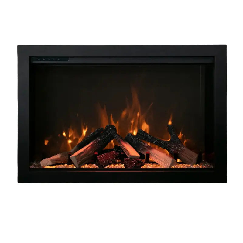 Amantii Traditional Bespoke 33" Built-In Indoor/Outdoor Smart Electric Firebox Insert
