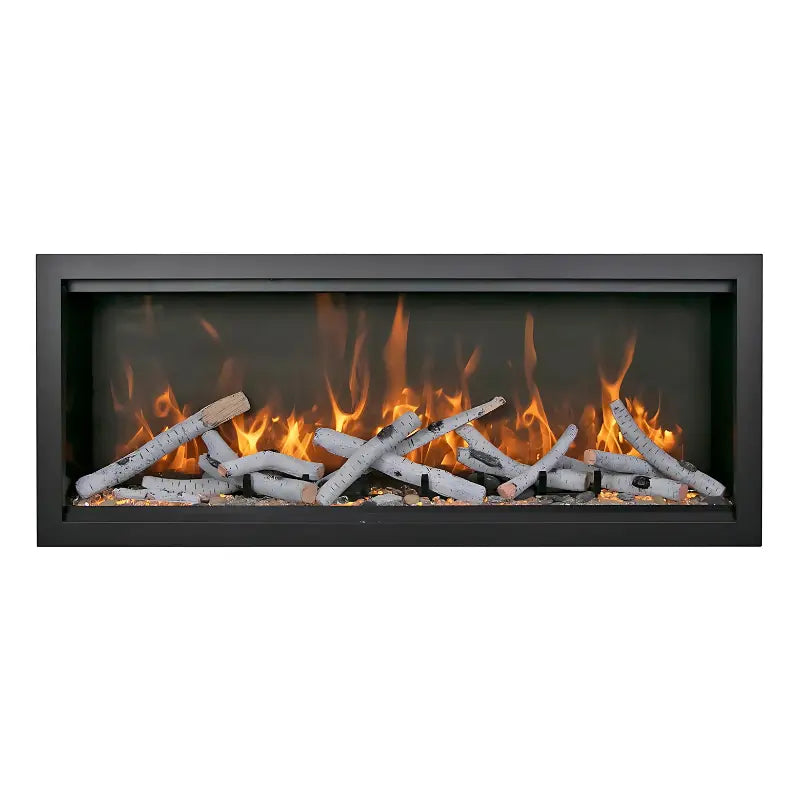 Amantii Symmetry Bespoke Extra Tall 60'' Smart Wall Mount / Recessed Electric Fireplace