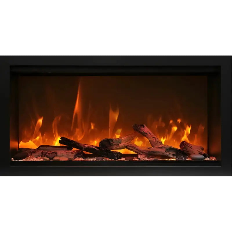 Amantii Symmetry Bespoke Extra Tall 60'' Smart Wall Mount / Recessed Electric Fireplace